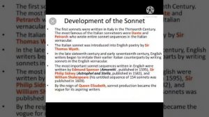 SONNET (WHAT IS SONNET )