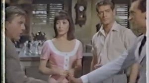 Stephen Boyd, Juliette Greco, David Wayne in "The Big Gamble"