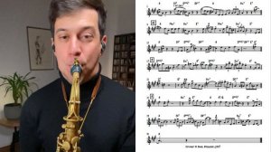 "Bunny" (Johnny Hodges) FREE Solo Transcription😍👏 #saxophone #saxophonesolo #saxsolo #transcription