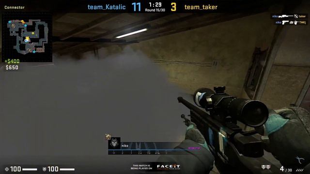 niko POV ( Mirage gameplay  33 - 14 ) #niko #csgo