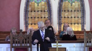 WUMC Choir & Rev  John Merk 11 24 2019