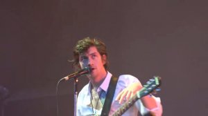 alex turner during that one part in miracle aligner when he gets even more awkward, blows your mind