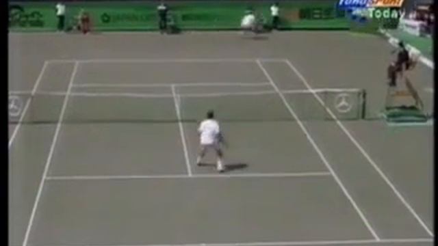 Pete Sampras great shots selection against Richey Reneberg (Tokyo 1996 FINAL) смотреть онлайн