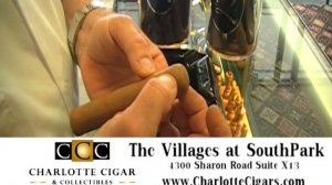 Charlotte Cigars: How to cut and light a cigar