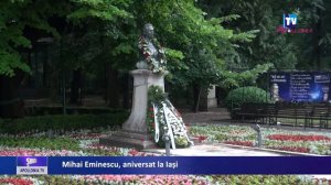 Mihai Eminescu, aniversat la Iasi