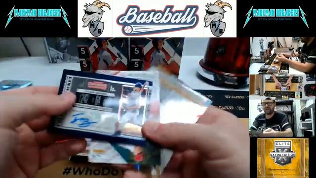 2019 Elite Extra Edition Baseball 10-Box Half-Case #5 PYT 01-10-2020 смотреть онлайн