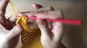 Crochet crop top tutorial PART-4