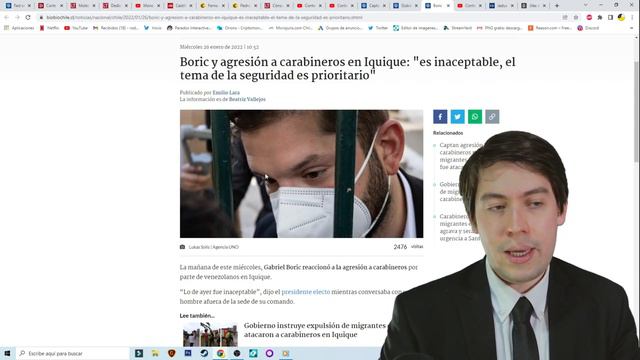 ¡ATACAN a CARABINEROS! PIÑERA ANUNCIA DEPORTACIÓN y BORIC CRITICA a INMIGRANTES смотреть онлайн