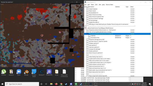 Terraria Cheat Engine 1.4.3.6+ Mass destruction tool смотреть онлайн