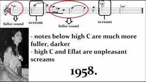 MARIA CALLAS - singing vs. screaming