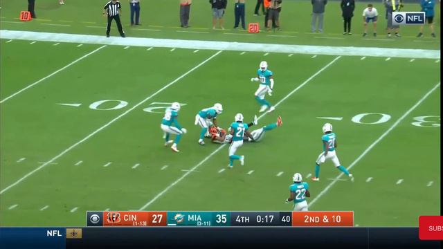 Andy Dalton finds Tyler Boyd for a impressive play!!! What a catch and what a big play!! Nice play