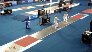 15.03.29 T64 APITHY Bolade(FRA) vs CURATOLI Luca(ITA) - 2015 Seoul Fencing MS Grand Prix