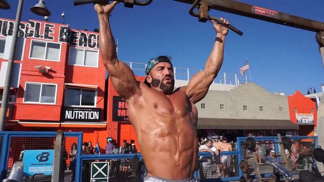 Nelson Lopes Drone video at Muscle Beach