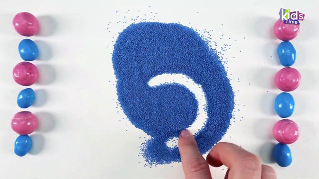 УЧИМ Цифры на Английском Языке для Детей из Яркого Песка!