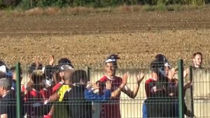 Communion entre les joueurs et les supporters du GF38 après Chasselay