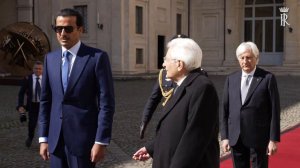 Mattarella incontra S.A. lo Sceicco Tamim bin Hamad Al-Thani, Emiro dello Stato del Qatar