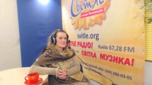 На Svitle Radio  Оксана Игоревна Литвиненко – волонтер  и ведущая программи “Покликаний жити”