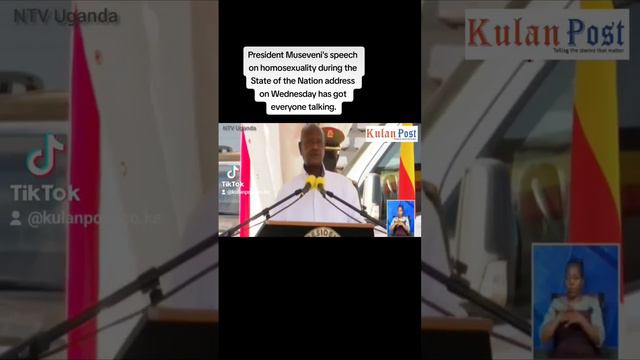 Museveni: Homosexuality is a result of physiological disorientation. смотреть онлайн