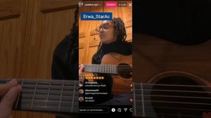 Candice Vernet chante "Ceux qu'on était" de Pierre Garnier en live Instagram