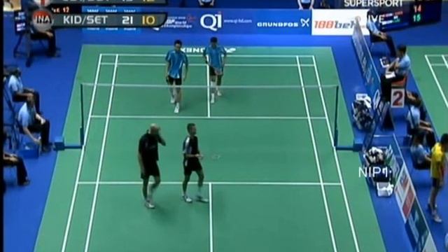 [Badminton][World Championship][2006] QFMD Anthony CLARK Robert BLAIR vs Markis KIDO Hendra SETIAWA смотреть онлайн