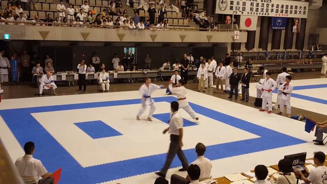 James Bolton Mens Team Kumite round 2 Japan 2016