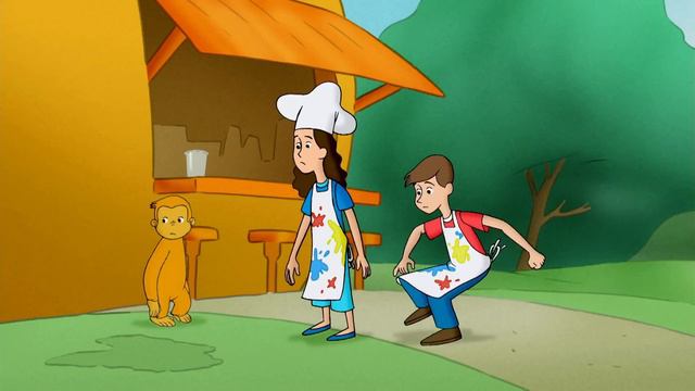 Curioso Come George Color scimmia Cartoni per Bambini George la Scimmia