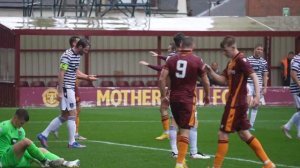 Robbie Mahon doubles Motherwell's lead against Queen's Park reserves