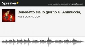 Benedetto sia lo giorno G. Animuccia, (made with Spreaker)