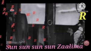 Sun Sun Sun sun Zaalima , Film: Aar Paar.(1954),Guru Dutt and Shyama.🌹🙏🌹