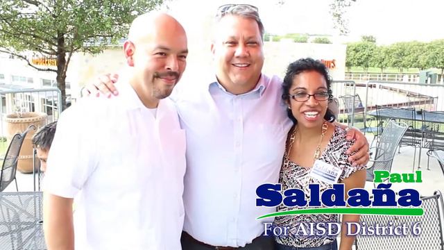 Paul Saldaña for AISD 6 - Campaign kick-off event смотреть онлайн