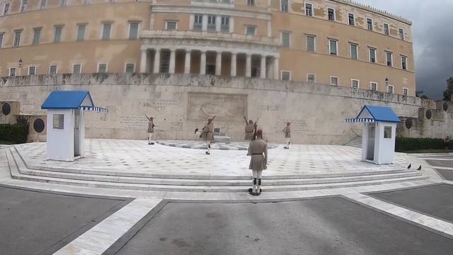 Syntagma Guards change in Athens