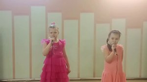 Дуэт "Лапочки" песня "Раз морозною зимой"