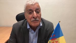 Ferhat Mehenni : Gaid Salah , drapeau amazighe , drapeau Kabyle ,Hirak ,L'ONU ,Bejaia ,Bgayet , JSK