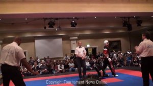 Gregorio Di Leo vs Mark McDermot -74 kg Semi Contact Final at the Irish Open 2012