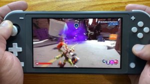 Plants Vs Zombies: Battle For Neighborville Complete Edition Nintendo Switch Lite Gameplay