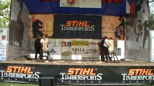 Stihl Timbersports Czech Cup-Němeček Jan x Moťka Vojtěch