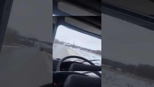 Ледяные дороги #зима #рекомендации #камаз