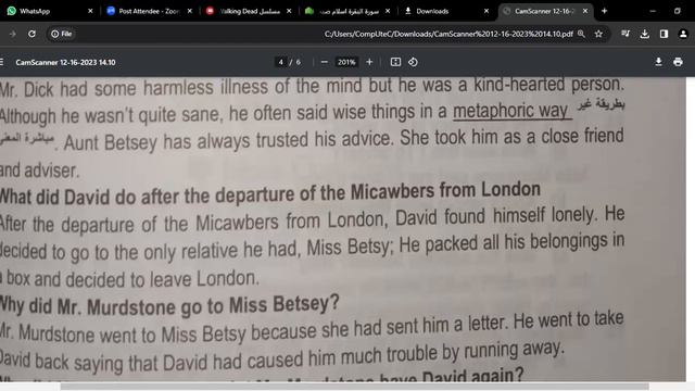 English Prep2 8 Ms Rashs Mahoud مس رشا محمود  اللغة الإنجليزية منهج المستوى أوبرتيونيتيز للمتألقة