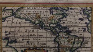 The McWhiney Art Collection: Six Latin Maps, Bertius, Sanson, & Hondius