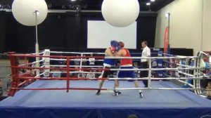 Master Games 2015 Bout 1 45 Novice +91kg Leigh Snooks VIC Vs Socrates Kalpidis NSW Red WP 2 1