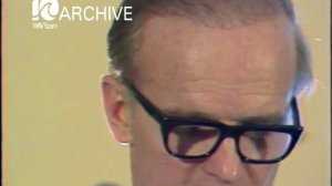 WAVY Archive: 1979 Senator William Proxmire of Wisconsin at ODU