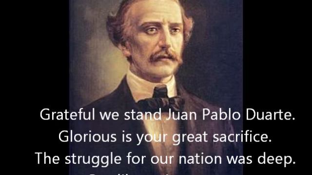 Greateful we stand Juan Pablo Duarte. Hym to the father of the Dominican Republic смотреть онлайн
