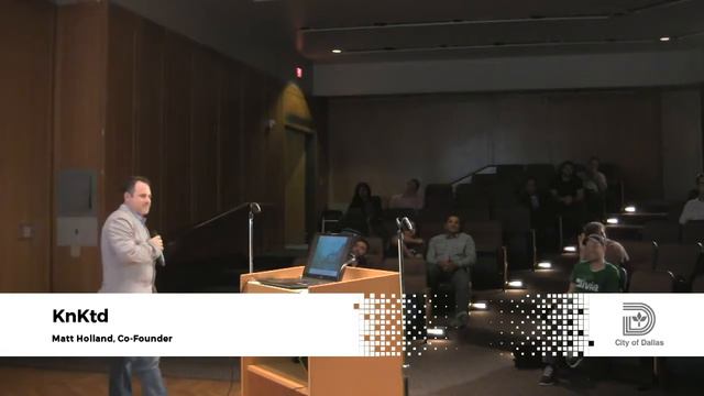 Matt Holland, KnKtd, Dallas New Tech, November 1, 2016 смотреть онлайн