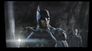 Bruce and Alfred fight on Batman Arkham origins