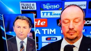 RAFA BENITEZ CONTRO MASSIMO MAURO -SKY ATALANTA 1