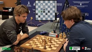 Why Is Magnus Carlsen so Upset? Carlsen vs Keymer | World Rapid Championship 2023