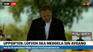 STEFAN LÖFVEN AVGÅR