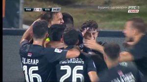 26.08.2021. Partizan - Santa Klara. Rikardo Gomeš za 1:0.