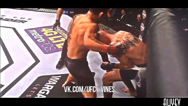 Концовка боя Рафаель Дос Аньос vs. Дональд Серроне смотреть онлайн