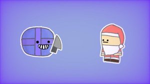 дед мороз крадет подарки🥶(щитпост)